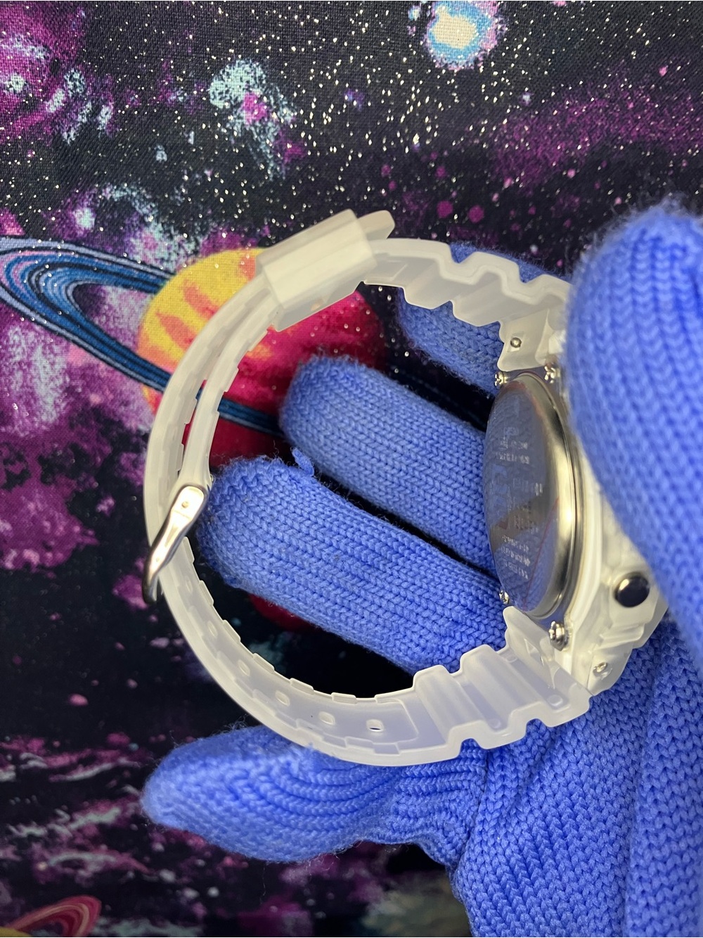Custom G Shock purple and clear color way - Picture 3 of 4